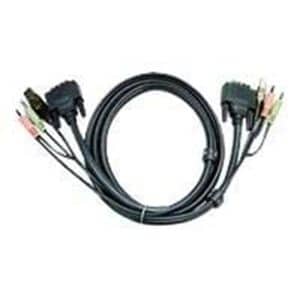 ATEN 2L-7D03U 3M KVM kabel DVI USB kabel