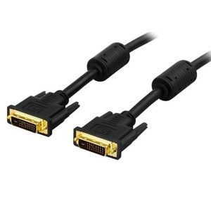DVI til DVI monitor kabel (han) til (Han) - Dual Link - 3m - Livstidsgaranti