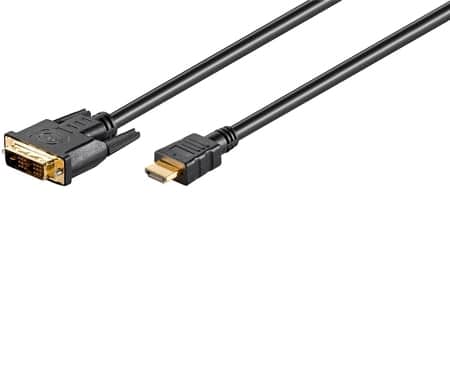 Goobay DVI-D/HDMI-Kabel - 5 meter