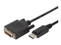 MicroConnect - DisplayPort kabel - dobbeltlink - DisplayPort (han) til DVI-D (han) - 2 m