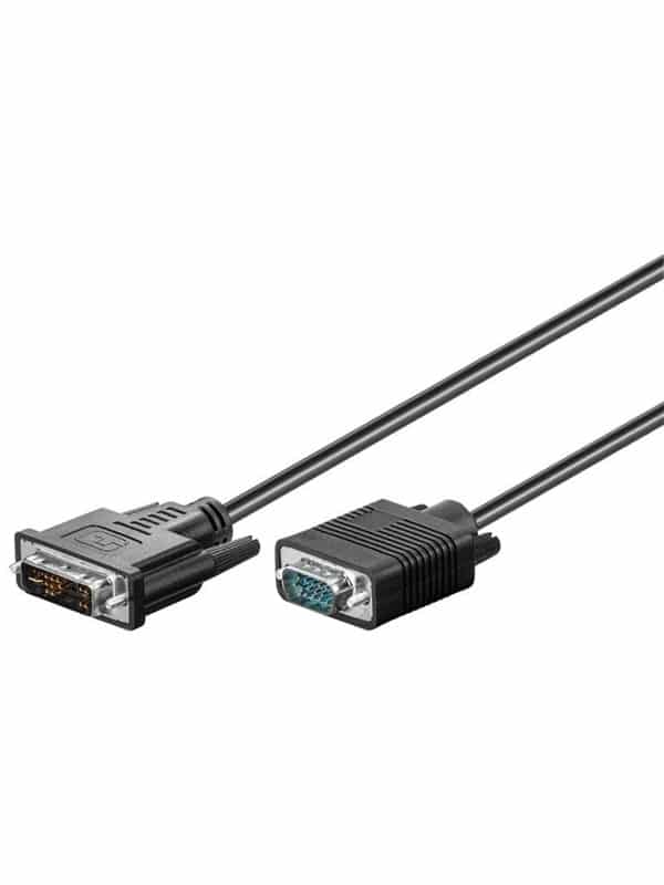 Pro DVI-I SL - VGA Cable - Black - 1m