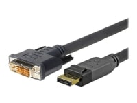 VivoLink Pro - DisplayPort kabel - DisplayPort (han) til DVI-D (han) - 7.5 m - haspet, tommelskruer