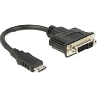65564 videokabel adapter 0,2 m HDMI Type C (Mini) DVI-D Sort