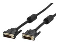 MicroConnect - DVI-kabel - dobbeltlink - DVI-D (han) til DVI-D (han) - 1 m