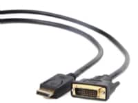 Cablexpert CC-DPM-DVIM - Display kabel - DisplayPort (han) til DVI-D (han) - 1.8 m - formet - sort