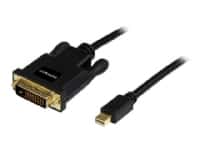 StarTech.com 10ft Mini DisplayPort to DVI Adapter Cable - Mini DP to DVI Video Converter - MDP to DVI Cable for Mac / PC 1920x1200 - Black (MDP2DVIMM10B) - DisplayPort kabel - Mini DisplayPort (han) til DVI-D (han) - 3.04 m - sort