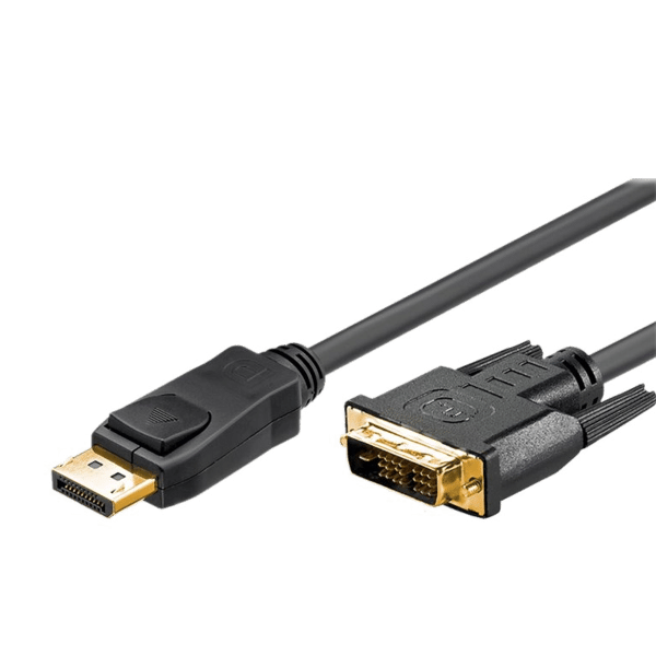 Goobay DisplayPort > DVI-D 1.2 3m Black Kabel