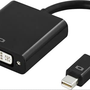Mini Displayport til DVI-D Adapterkabel - Sort