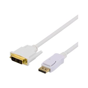 Deltaco DisplayPort til DVI monitorkabel 20-pin