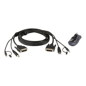 ATEN CABLE KIT DVI-Dd/USB/SP L:1.8M