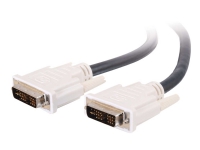 C2G - DVI-kabel - enkeltlink - DVI-I (han) til DVI-I (han) - 2 m