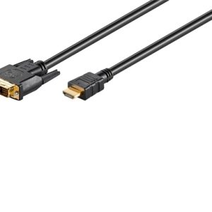 Goobay DVI-D/HDMI-Kabel - 5 meter