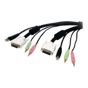 StarTech.com 4-in-1 USB DVI KVM Cable
