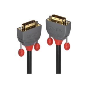 Lindy Anthra Line - DVI cable - DVI-D to DVI-D - 5 m